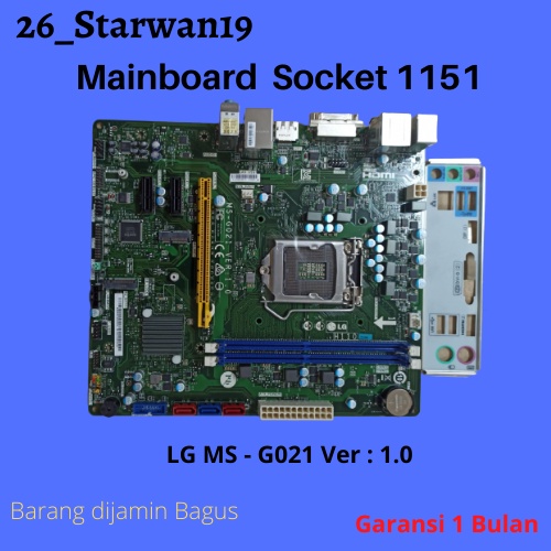 Mainboard H110 LG soket 1151 Ddr4