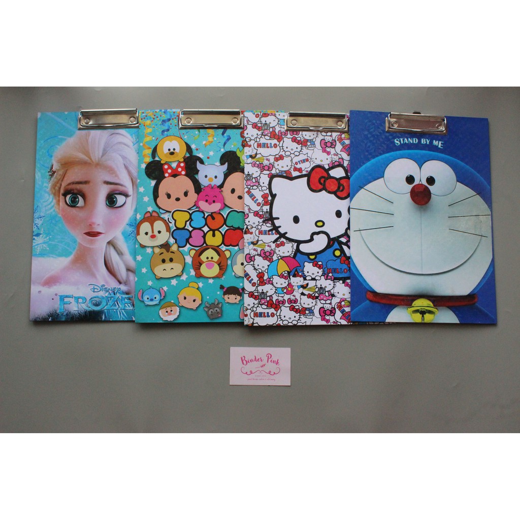 

Karakter CLIPBOARD Papan Alas Ujian by.binderpinkshop