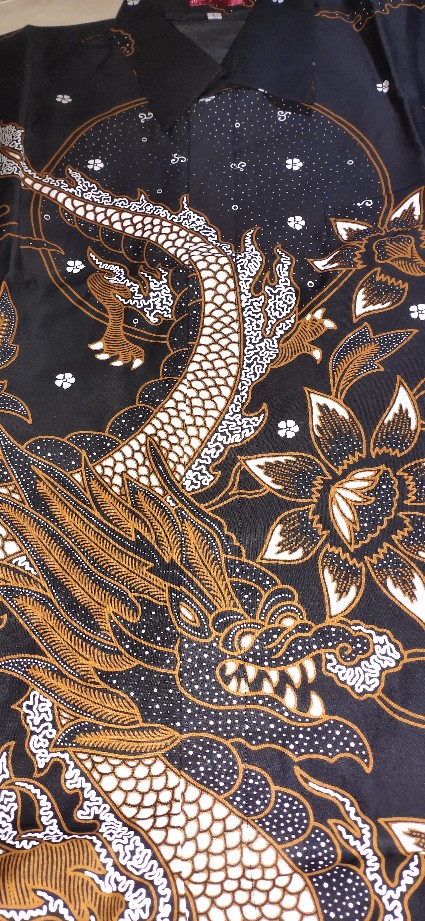 Naga Sogan Kemeja Batik Solo Lengan Panjang Full Furing By Florist