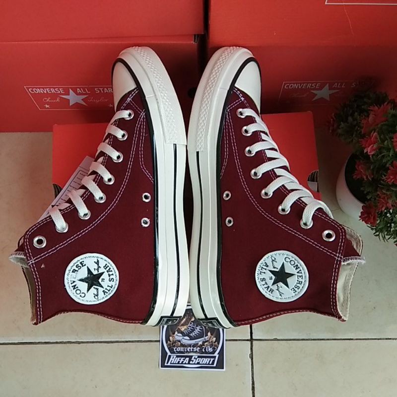 SEPATU CONV3RSEE 70S YELLOW HIGH  PREMIUM BNIB MURAH