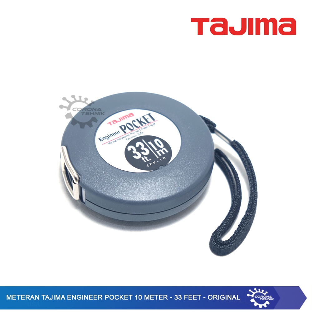 Tajima Meteran Engineer Pocket 10 Meter - 33 Feet - Original