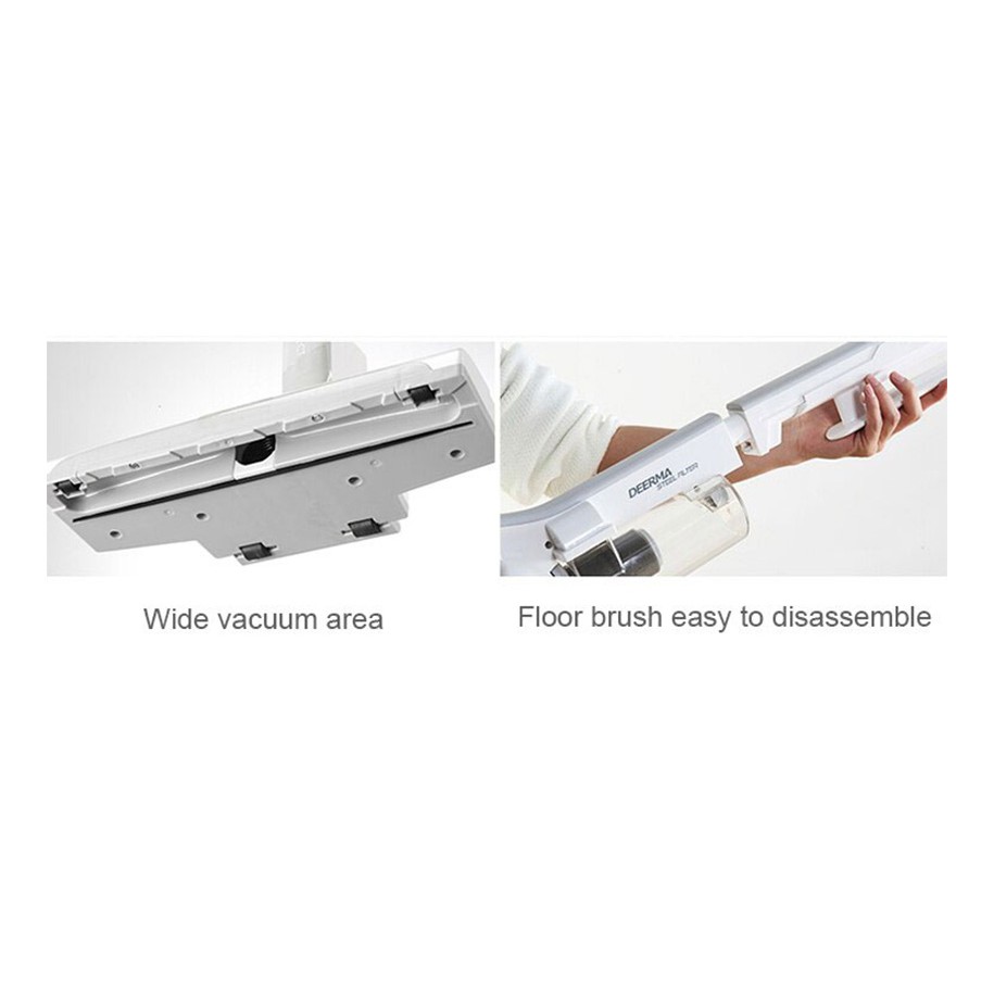 Deerma DX700 2-in-1 Vertical Handheld Vacuum Cleaner – White