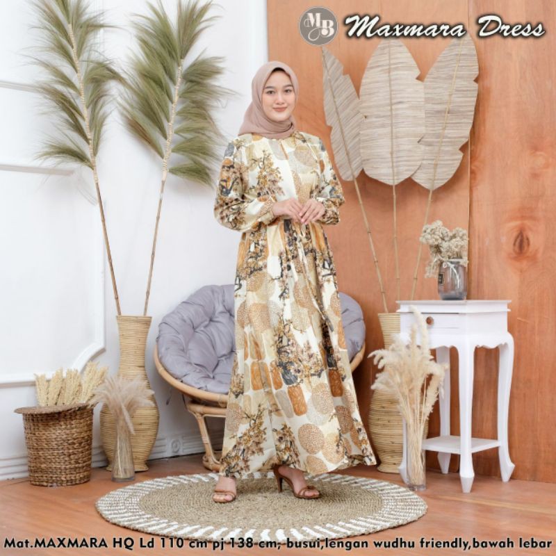 Gamis Nadira Maxi Motif