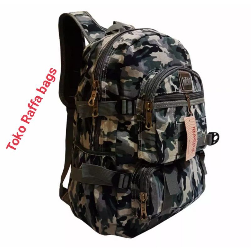 Tas Ransel Magna Army Loreng Backpack original improt