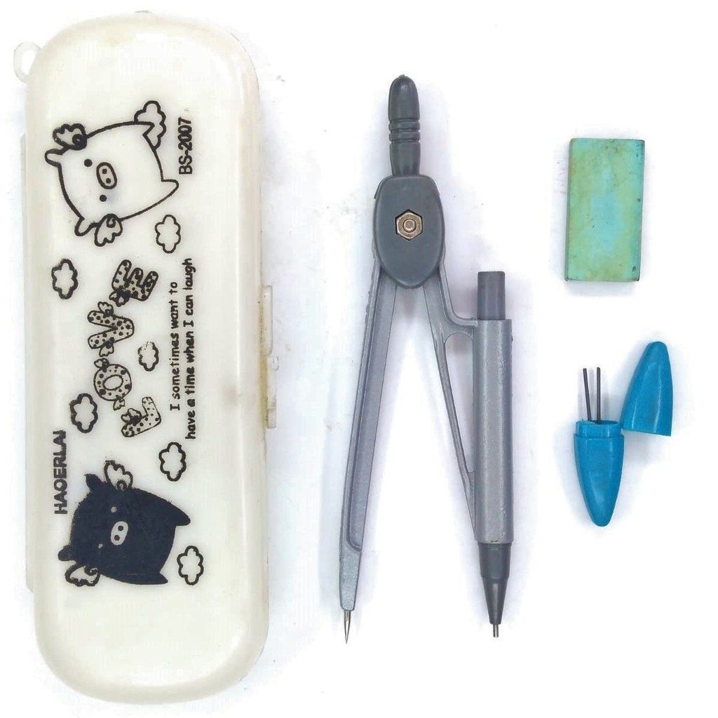 

jangka compass pensil mekanik plus kotak