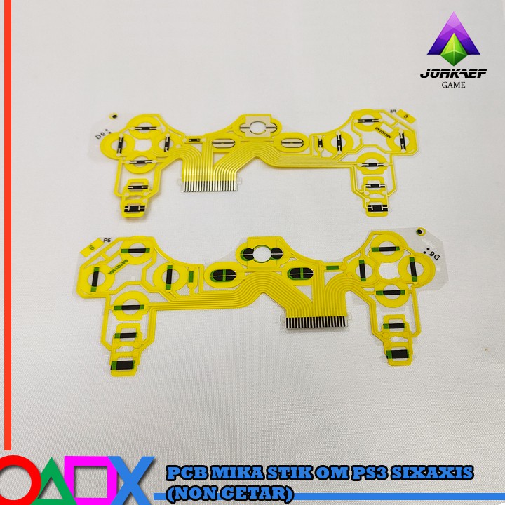 FLEXIBLE/PCB PS3 STIK OM PS 3 SIXAXIS NON GETAR KUNING Murah MIKA PLASTIK