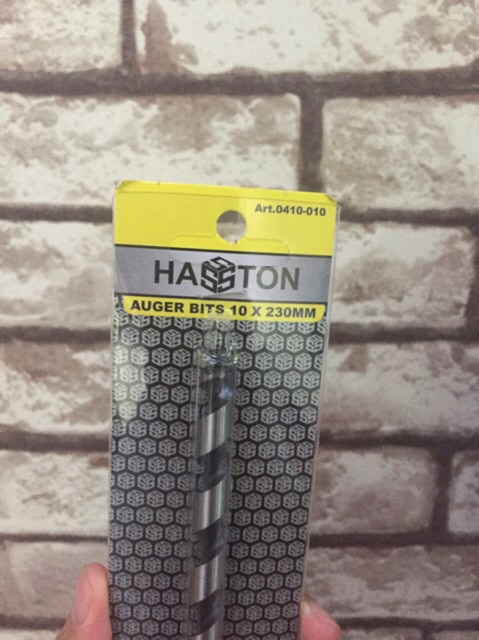 Mata Bor Kayu 10x230mm Hasston Prohex Auger Bits 10mm