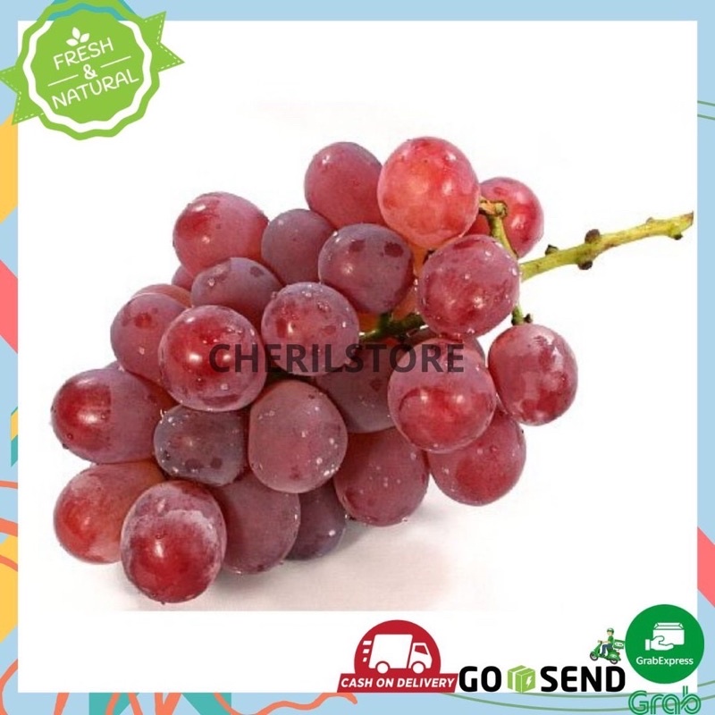 Buah segar anggur fresh cherilstore