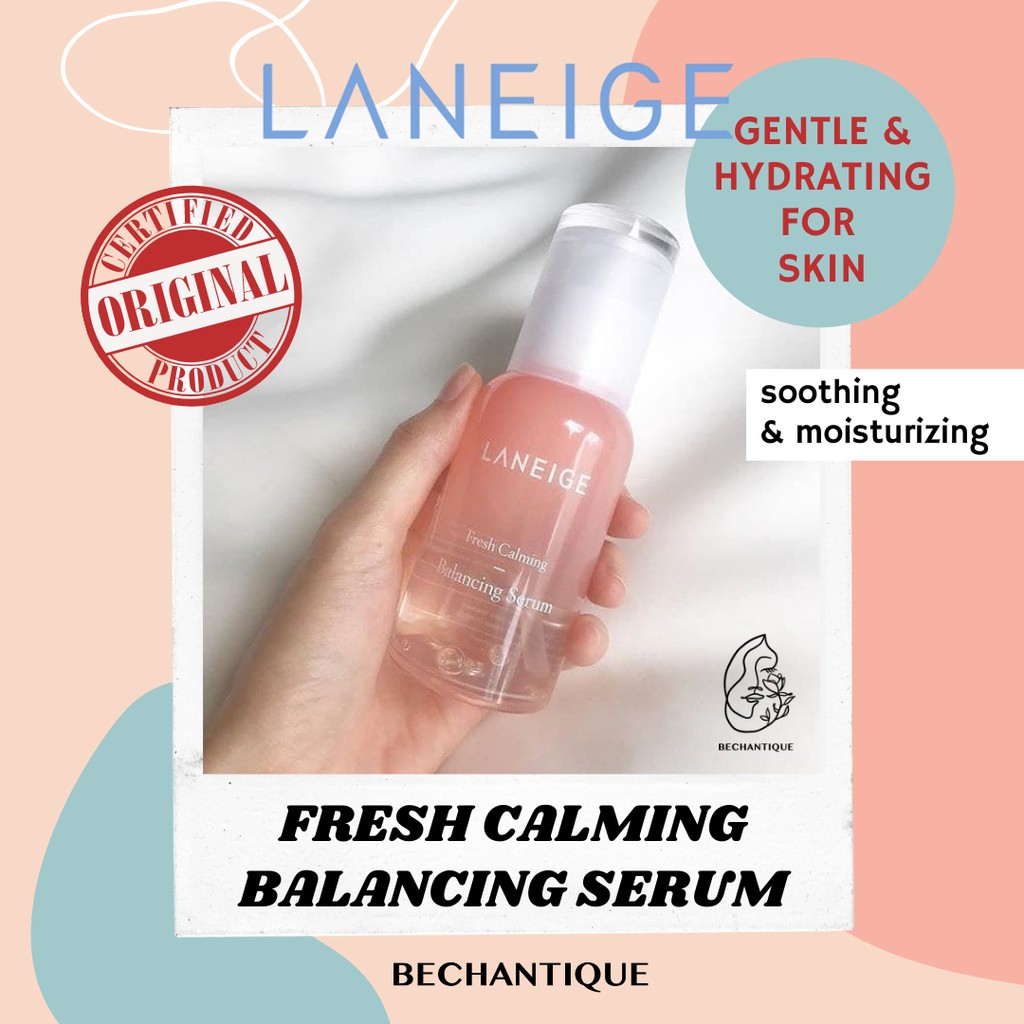 Original LANEIGE Fresh Calming Balancing Serum Korea Hydrating Serum Laneige 80ml