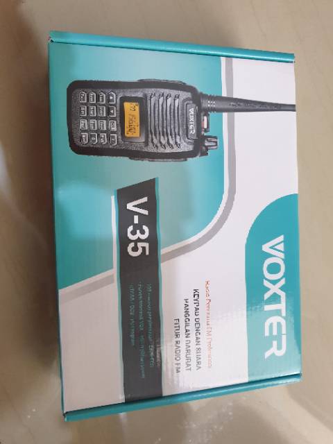 HT VOKTER V-35 VHF HANDIE TALKY VOKTER V 35 BERGARANSI RESMI