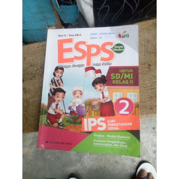 ESPS IPS SD KELAS 2 ERLANGGA REVISI