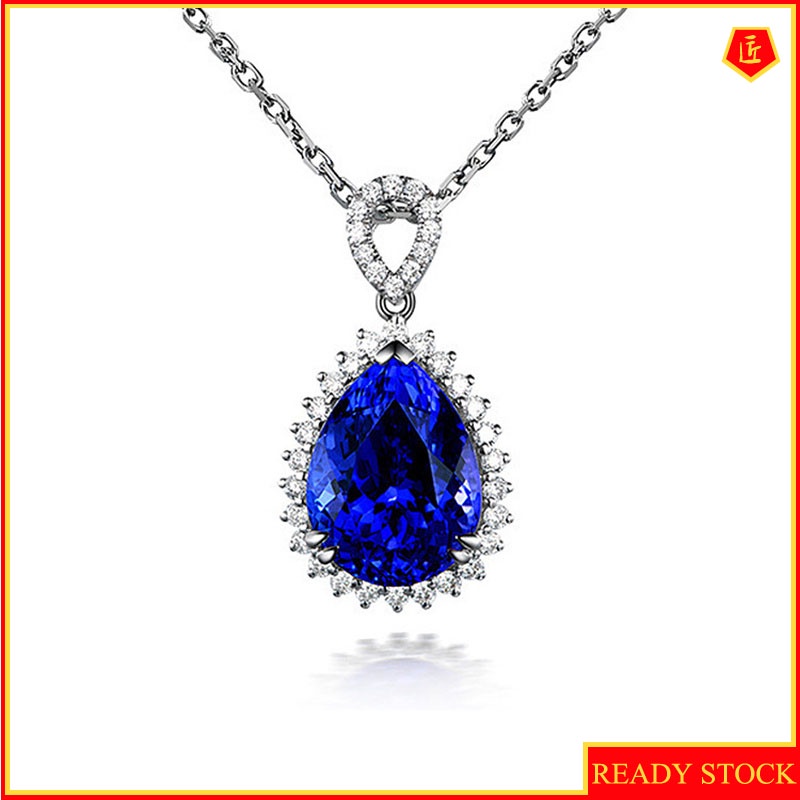 [Ready Stock]Classic Imperial Concubine Luxury Sapphire Pendant European and American Fashion