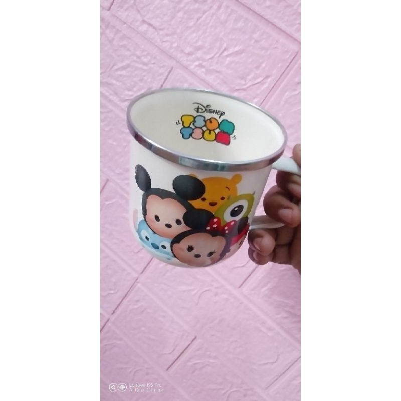 gelas enamel/cangkir enamel,