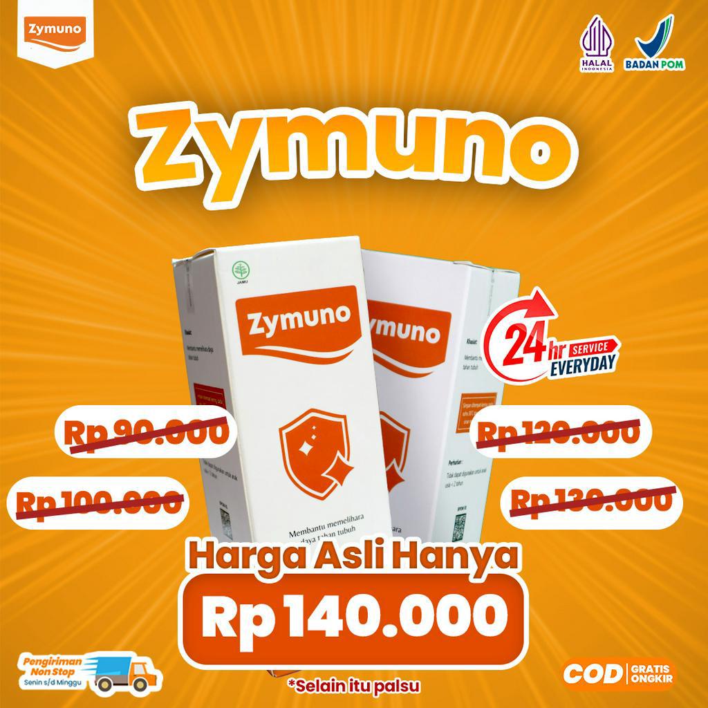 ZYMUNO - Vitamin Herbal Bantu Atasi Nyeri Haid Tingkatkan Daya Tahan Tubuh Bantu Proses Penyembuhan Kanker Imun Jaga Kesehatan Tubuh Cegah Flu Demam Batuk Masalah Pencernaan Isi 200ml