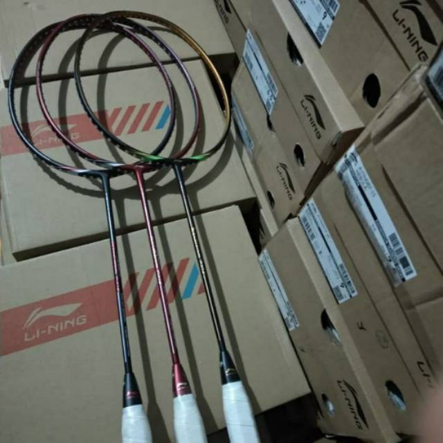 Windstorm 700iii/lining/raket/badminton/bulutangkis/original/ws 700 iii/ws 700iii/700iii/lll