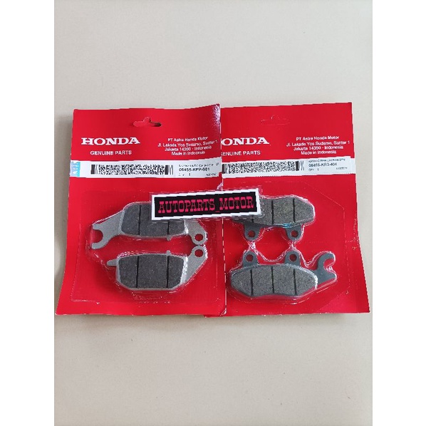 DISPED DEPAN BELAKANG SUPRA X 125 BATMAN/HONDA CS 1