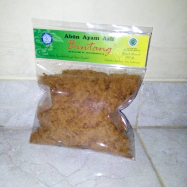 

Abon Ayam Manis/original(100gr&250gr)