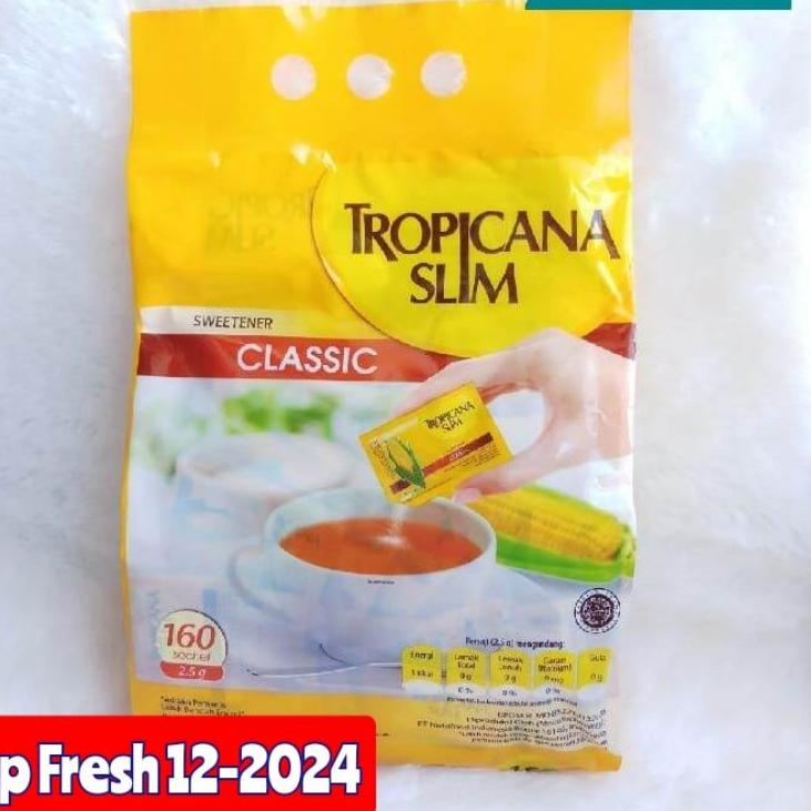 

New - TROPICANA SLIM CLASSIC 160 SACHET 愛