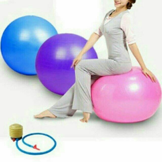 GYM BALL / BOLA FITNES / YOGA / OLAHRAGA