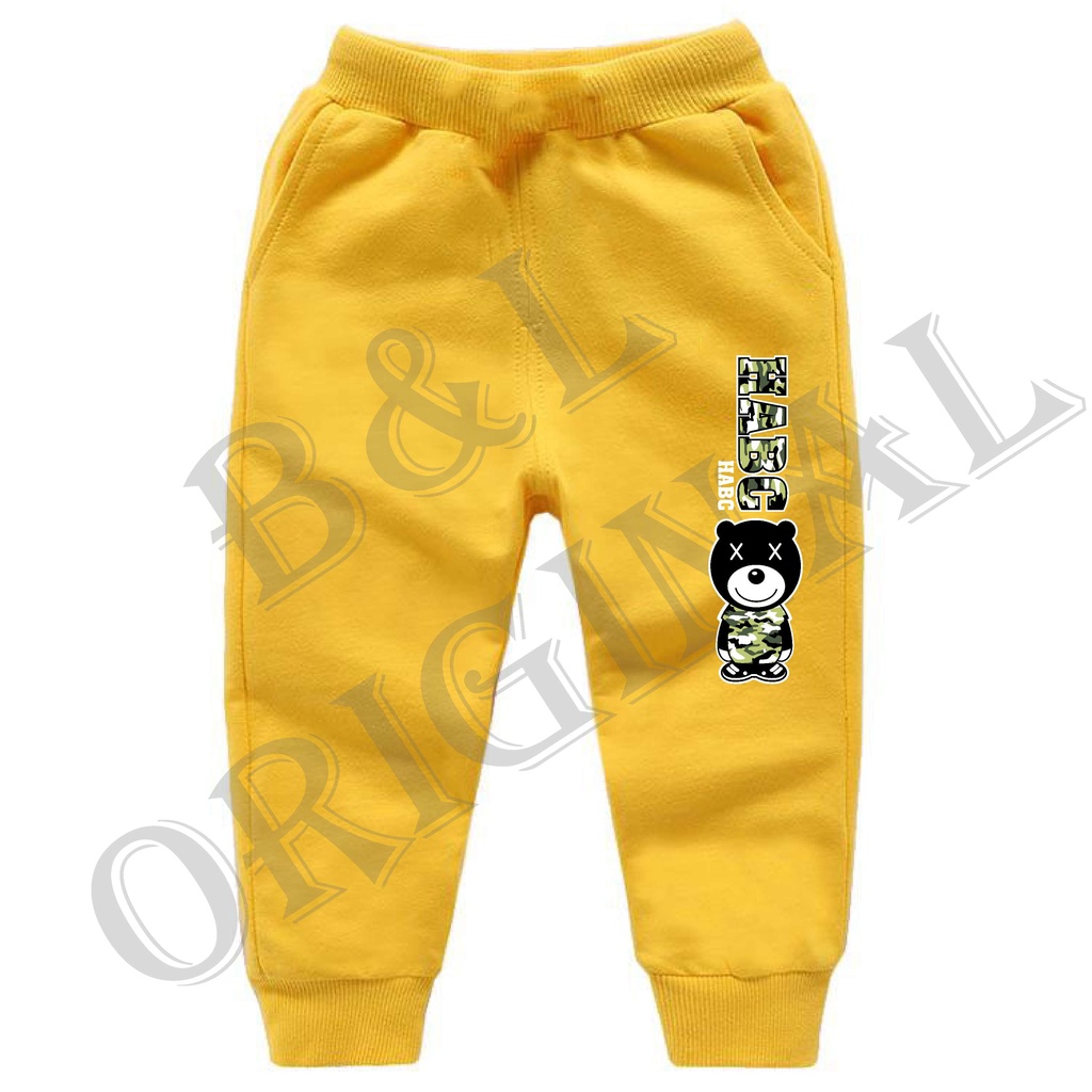 BS/COD/CELANA JOGGER HABC ANAK ANAK 1-7 TAHUN//REALPIC//GOOD QUALITY