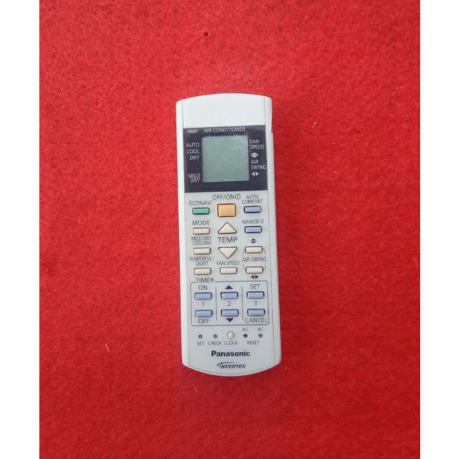 REMOT AC PANASONIC INVERTER ORIGINAL A75C3865
