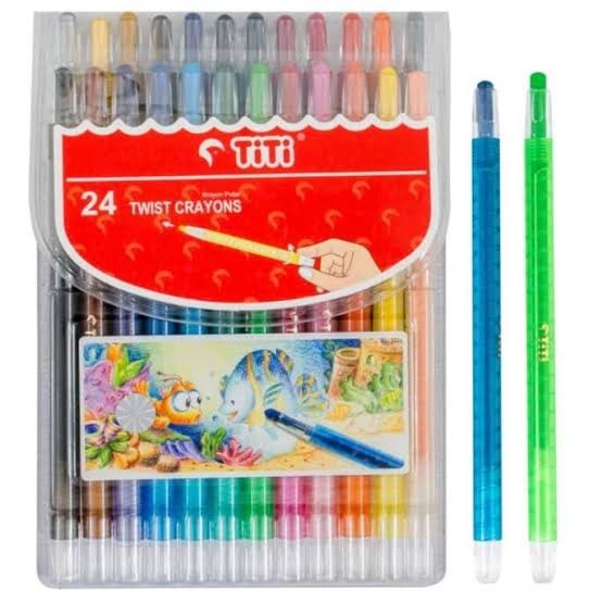 

Dijual Joyko Titi Twist Crayon Set 12 24 Warna Krayon Titi Putar Hot Sale