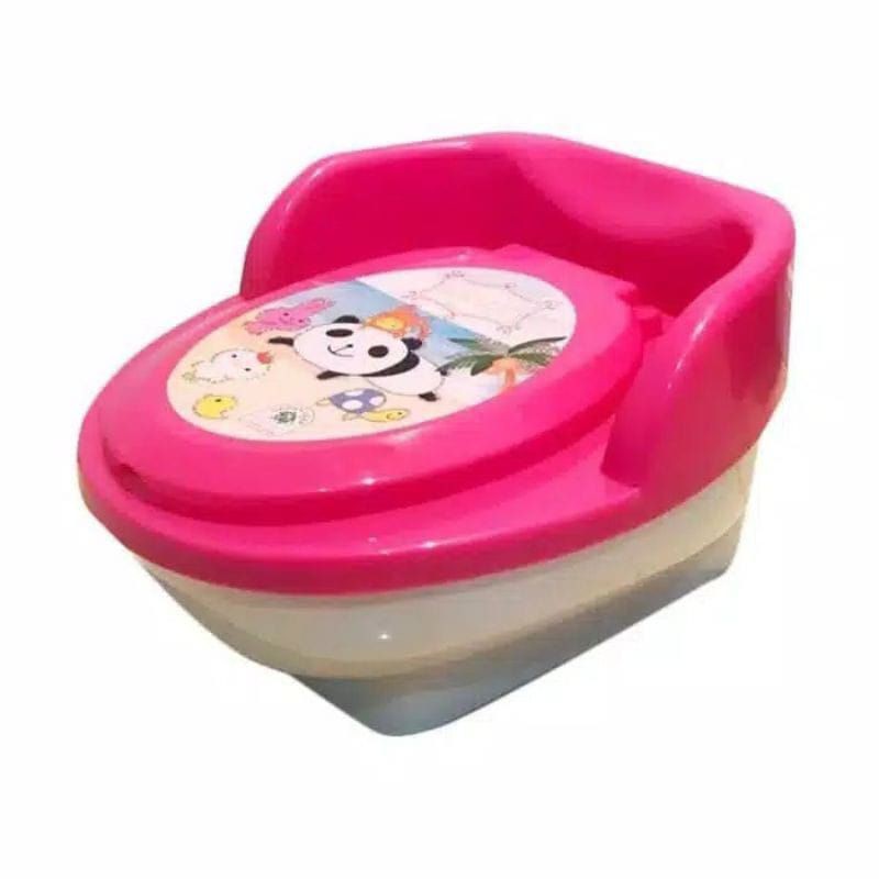 Greenleaf Training Potty Baby Green Leaf Tempat Pipis Buang Air Besar Bayi Lucu Potty Seat