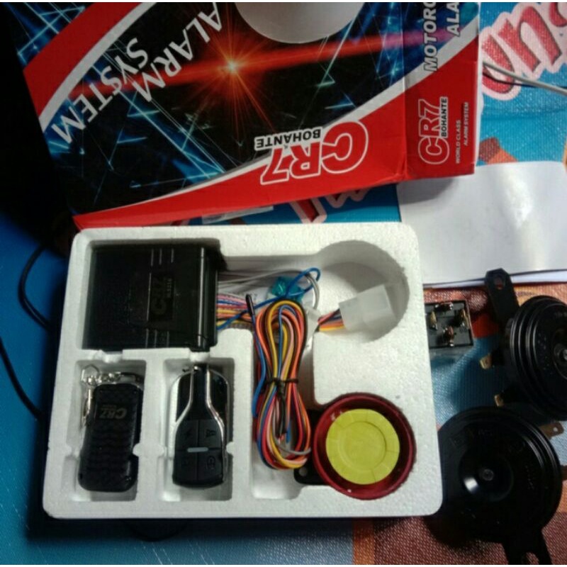 Alarm Motor System Remote Kunci Rahasia motor Universal Nmax Aerox Pcx