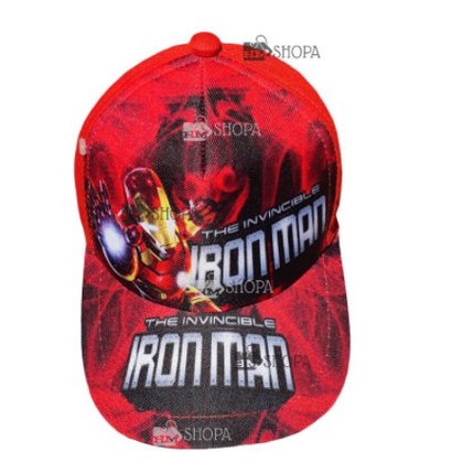 Topi Anak Karakter Ironman anak laki-laki topi anak superhero Terbaru