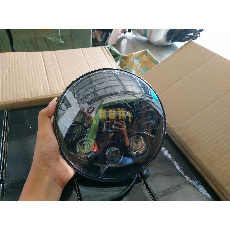 Daymaker 19 LED 7 inch Dus Hitam