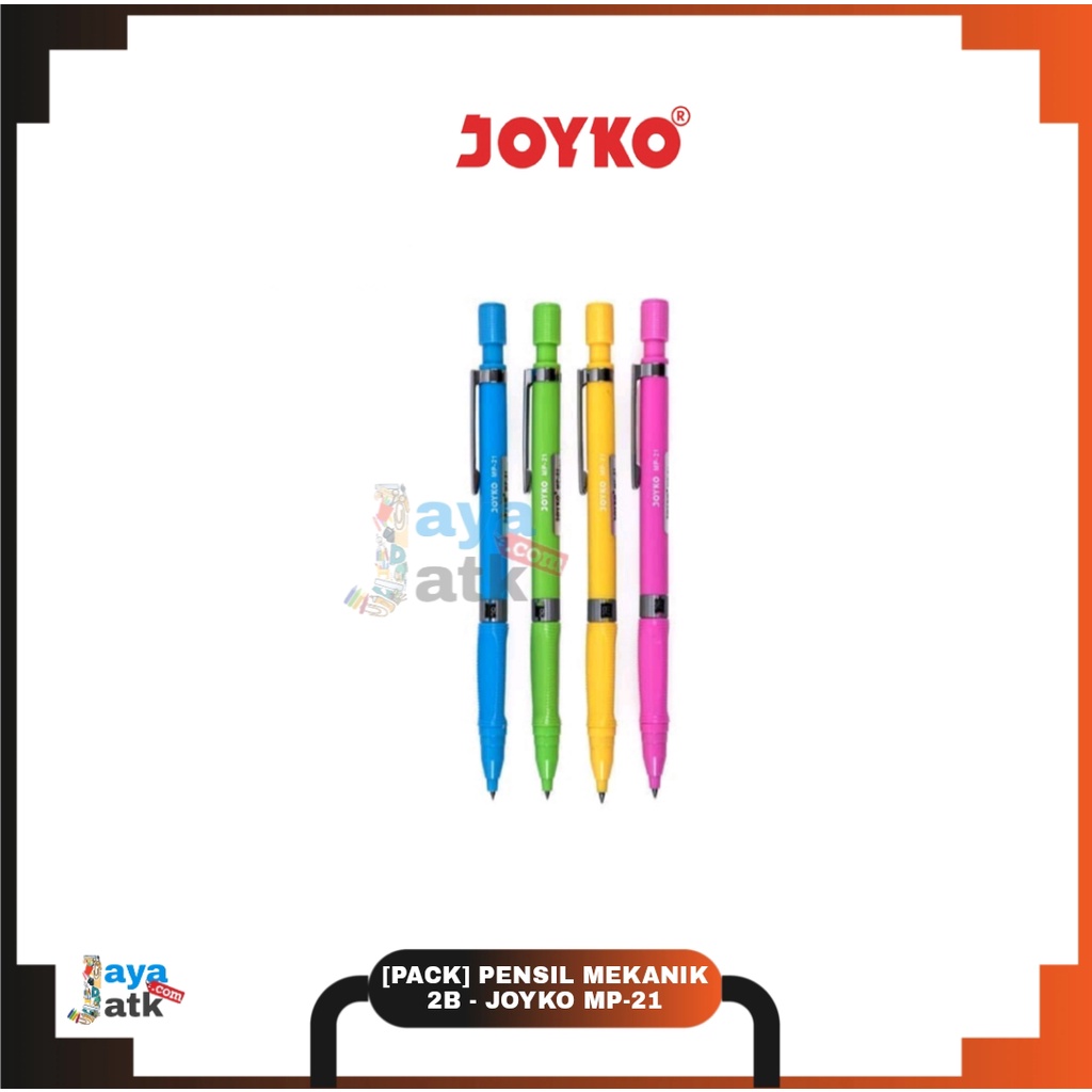 

(PACK) Pensil Mekanik Isi / Mechanical Pencils 2B - Joyko MP-21