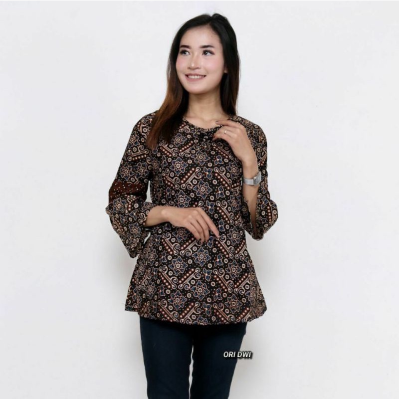 Baju Batik Wanita / Batik Wanita Modern 2022 / Blus Wanita / Atasan Batik Wanita / Atasan Batik Wani