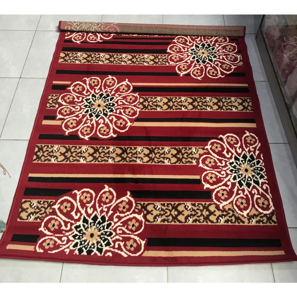 KARPET MODERNO KHUSUS M0TIF 02050 BORDEAUX UK 115X155
