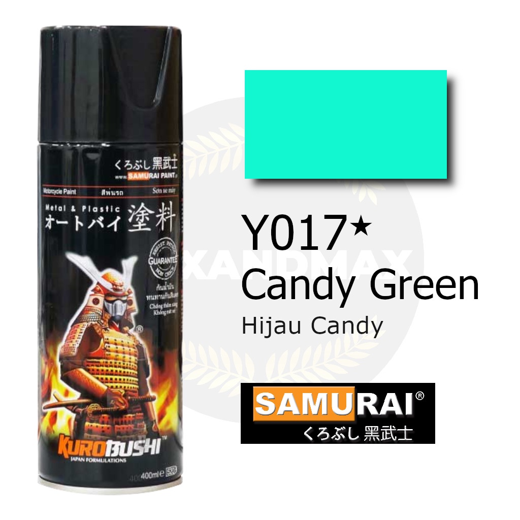 Samurai Paint Y017 Candy Green 400 ml - Cat Semprot