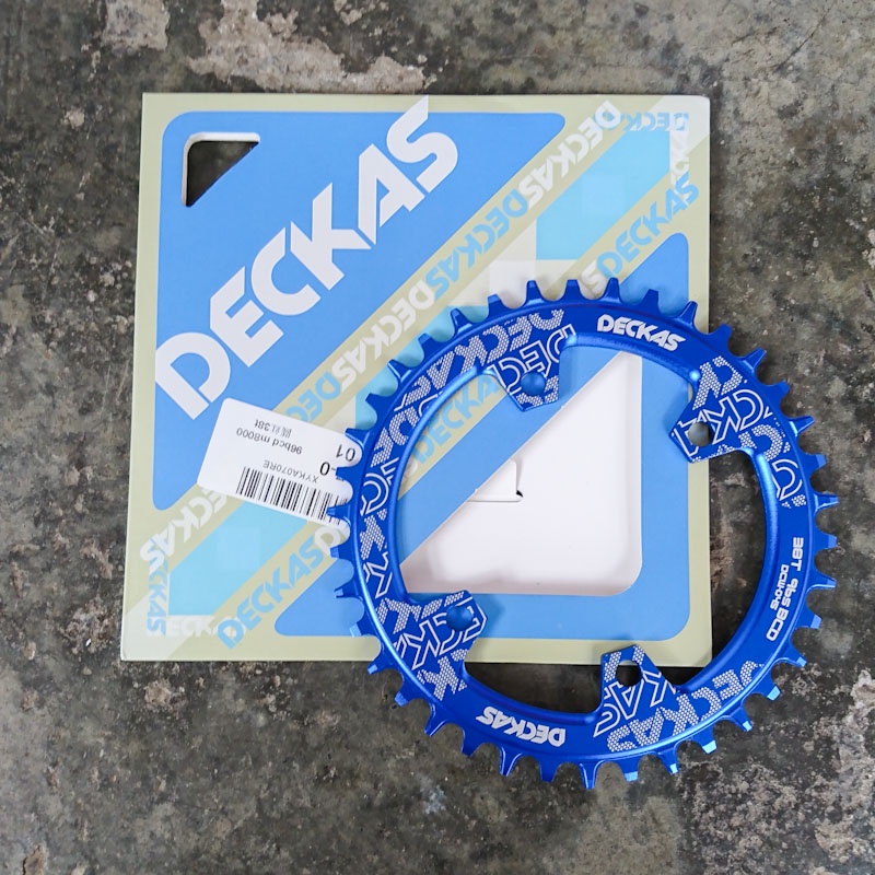 Chainring Deckas BCD96 Round 38T Narrow Wide Deore SLX XT