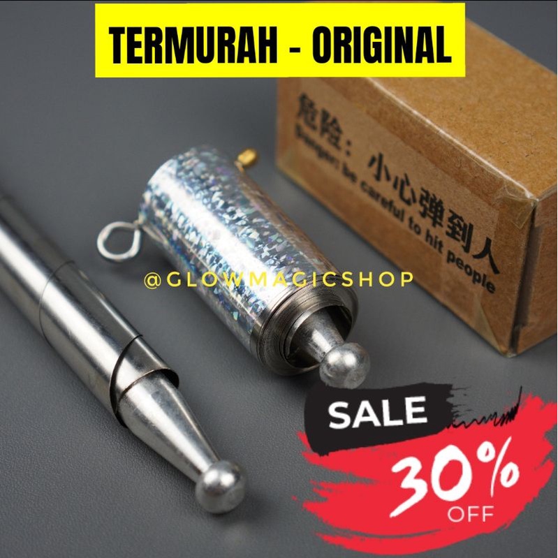 Alat Sulap Tongkat Ajaib Besi 120cm Tongkat Kera Sakti Sungokong