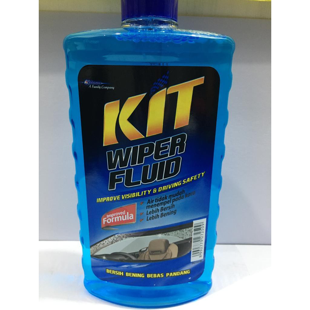 KIT WIPER FLUID 500ml - CAIRAN PEMBERSIH KACA MOBIL KIT