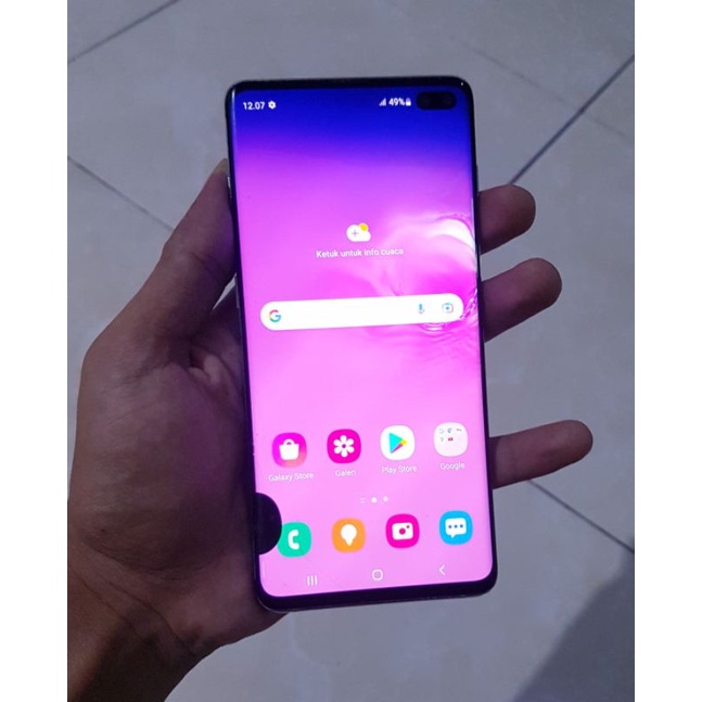 samsung s10 plus minus lcd