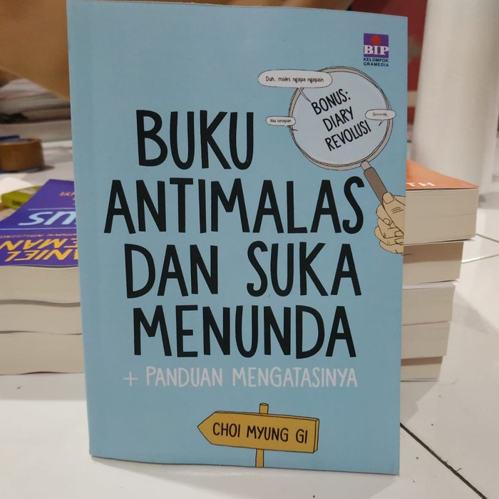 BUKU ANTI MALAS DAN SUKA MENUNDA