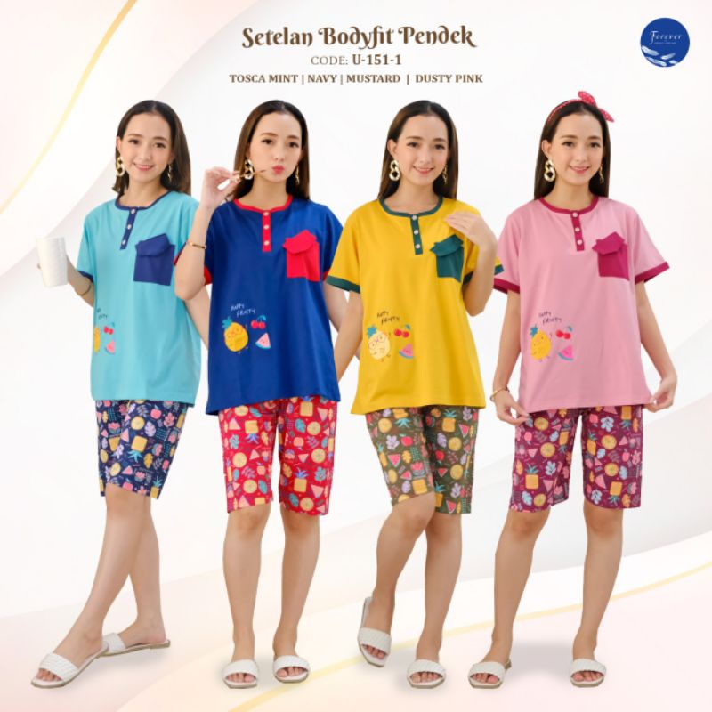 Babydoll Forever Bodyfit Pendek