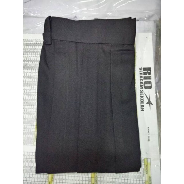 ROK SD PANJANG HITAM, HIJAU RIO BAHAN DRILL BAGUS TIDAK LUNTUR