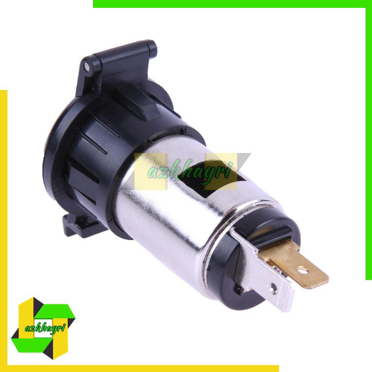 Plug Socket Power Lighter 12 V Anti Air bisa untuk Motor Mobil