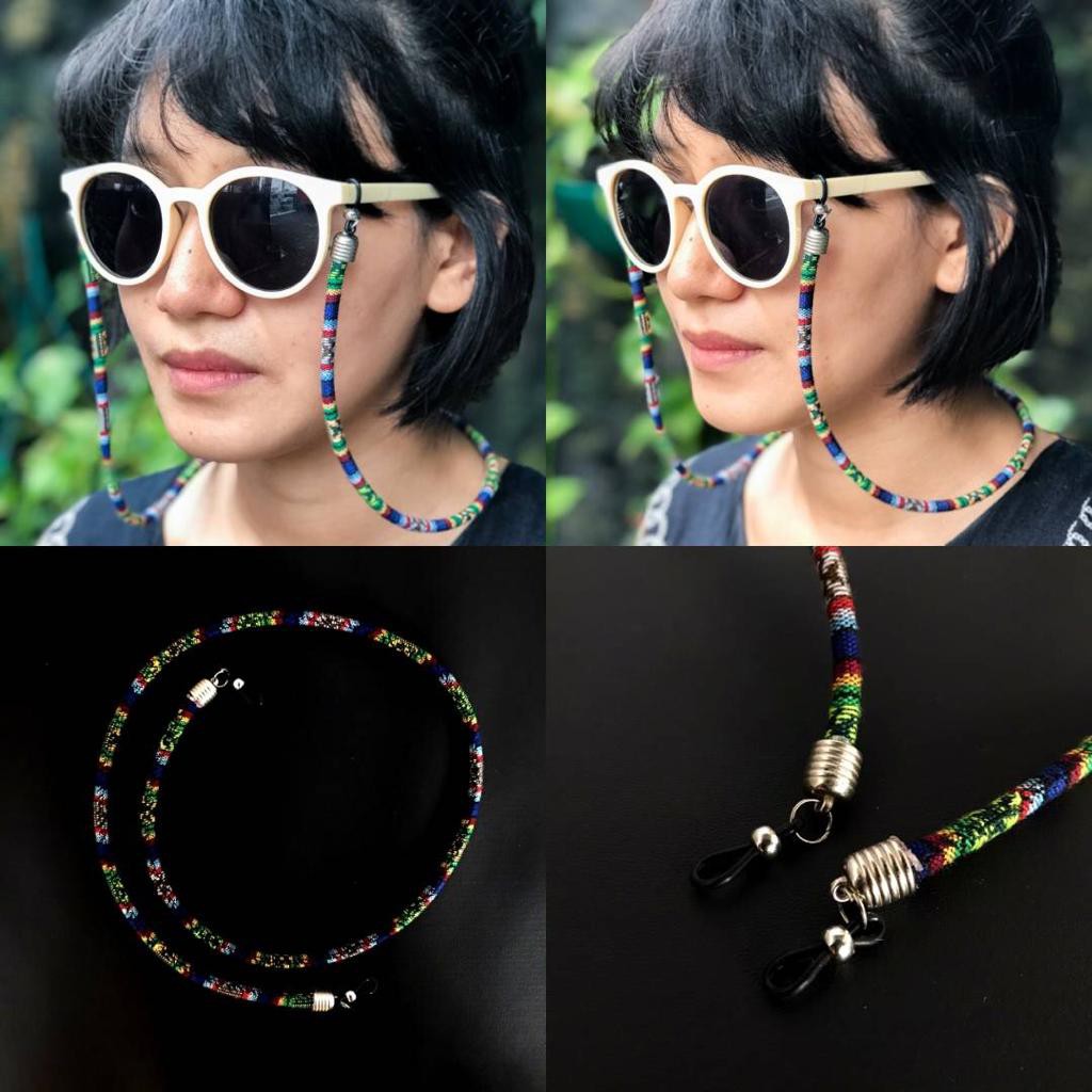 Kalung Masker + Strap Kacamata + Tali Masker + Kalung - Bahan Tali