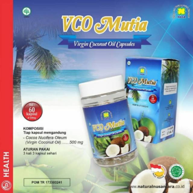 VCO VIRGIN KAPSUL MUTIA - VCO