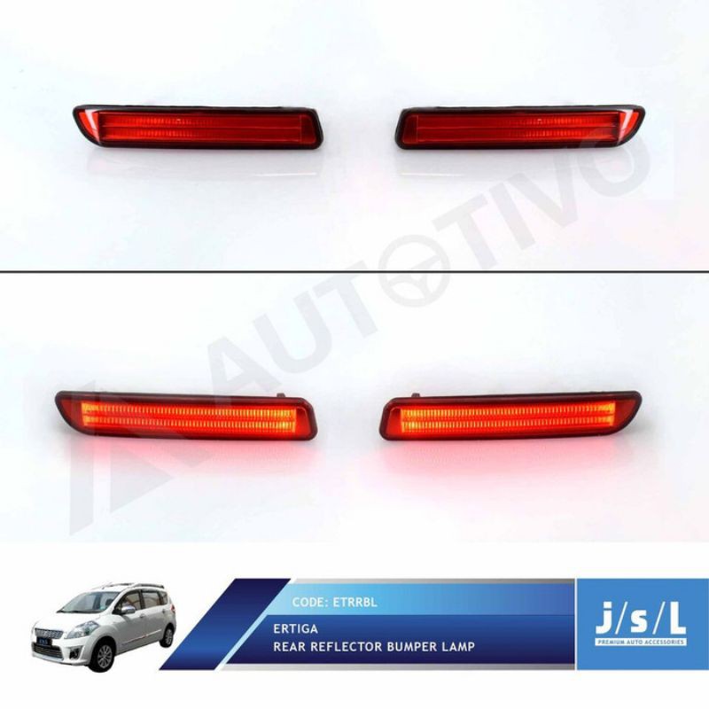 LED Mata Kucing Ertiga 2011 2015 Rear Reflector Bumper Lamp