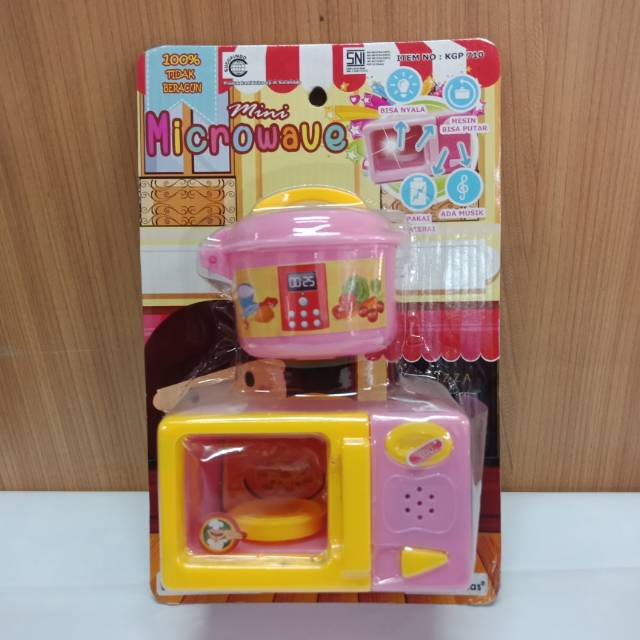 Mainan Masak Masakan Mini Microwave