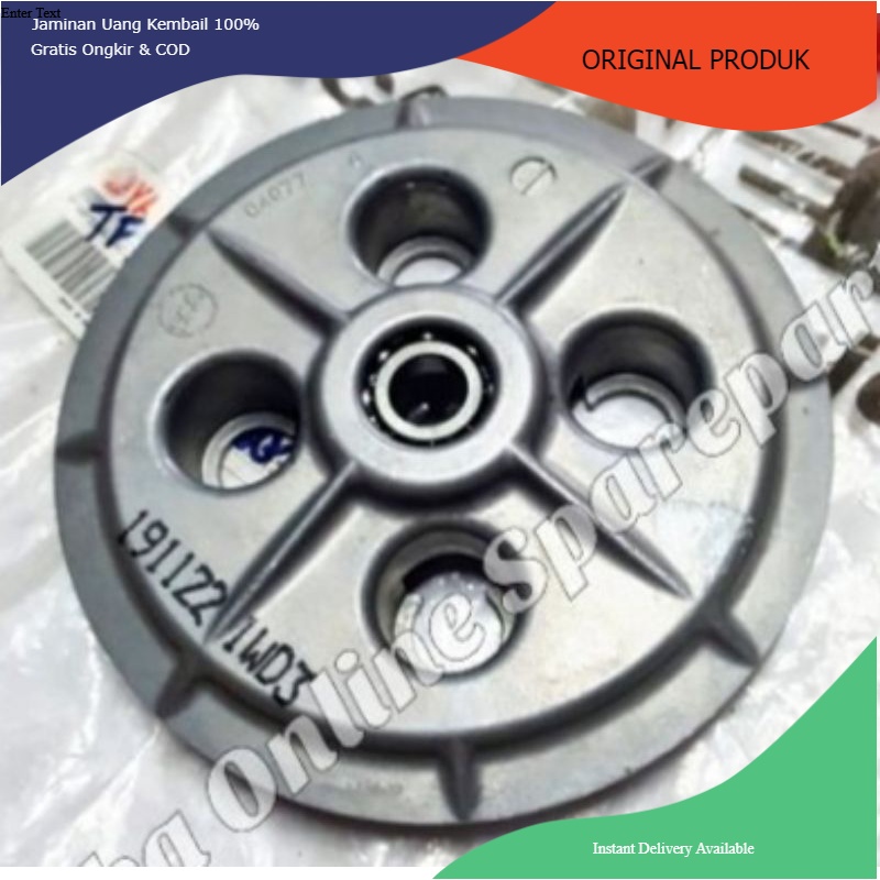 Tutup Kampas Kopling Rumah Kopling Lawan Kaki 4 R25 MT25 1WD Original