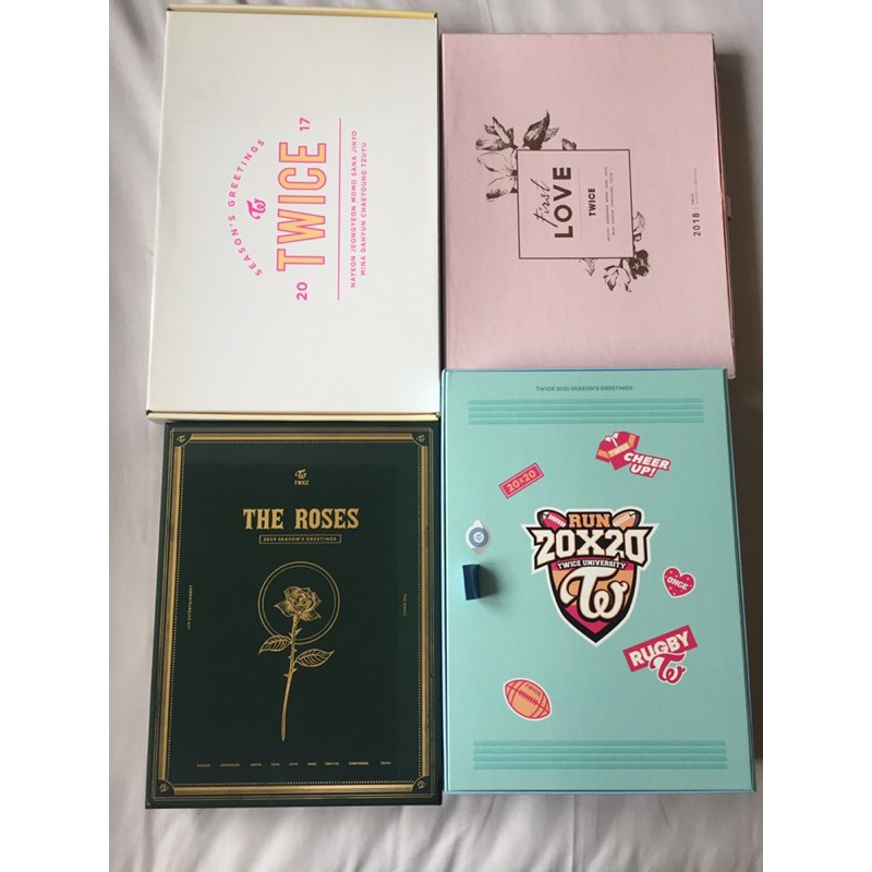 Season Greeting's TWICE 2017 2018 2019 2020