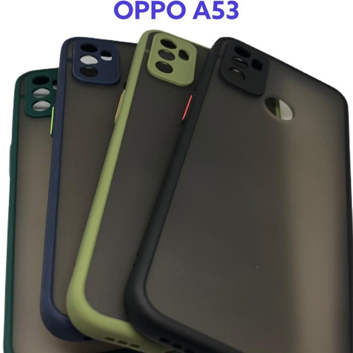 CASE OPPO A53 A33 BUMPER FULL COLOUR DOVE -CASE BUMPER MATTE DOVE A53