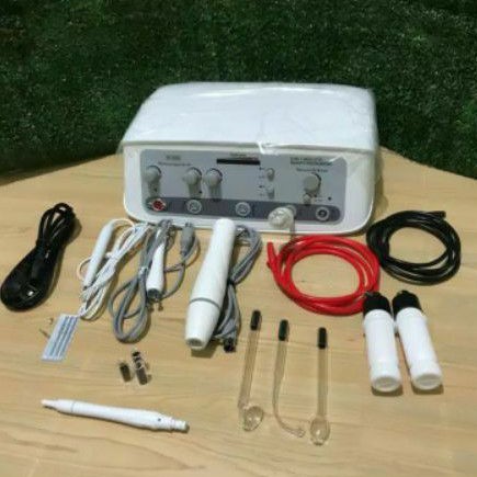 Alat Kecantikan Facial 5 Fungsi Galvanic HF Cauter vacuum spray